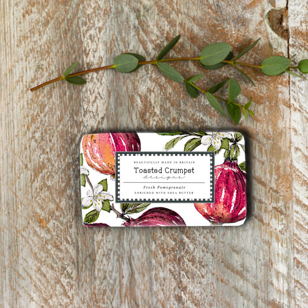 Toasted Crumpet Fresh Pomegranate Soap