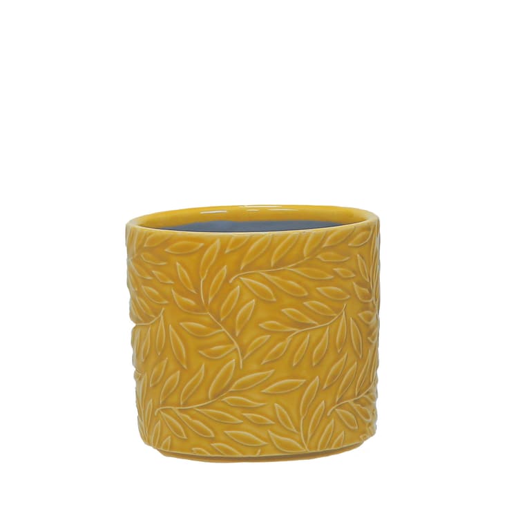 Woodlodge Sprig Indoor Pot Yellow
