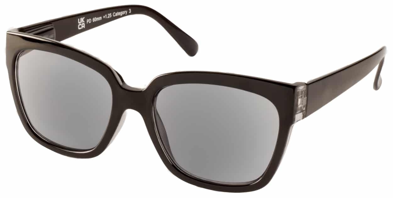 Remaldi Biarritz Black Sun Reading Glasses