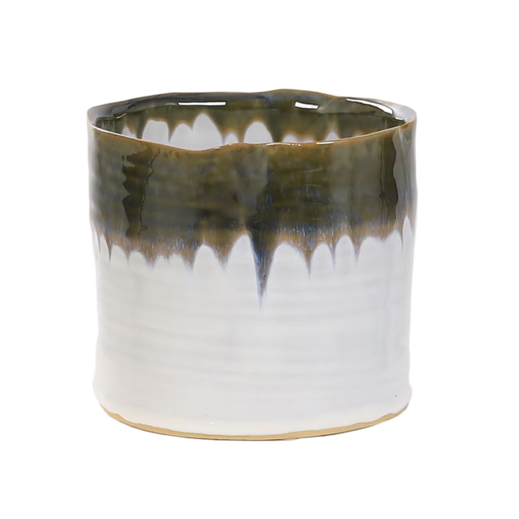 Woodlodge Storm Green Indoor Pot