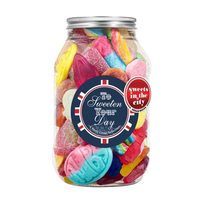 Sweets in the City Vegan To Sweeten Your Day Gift Jar 450g