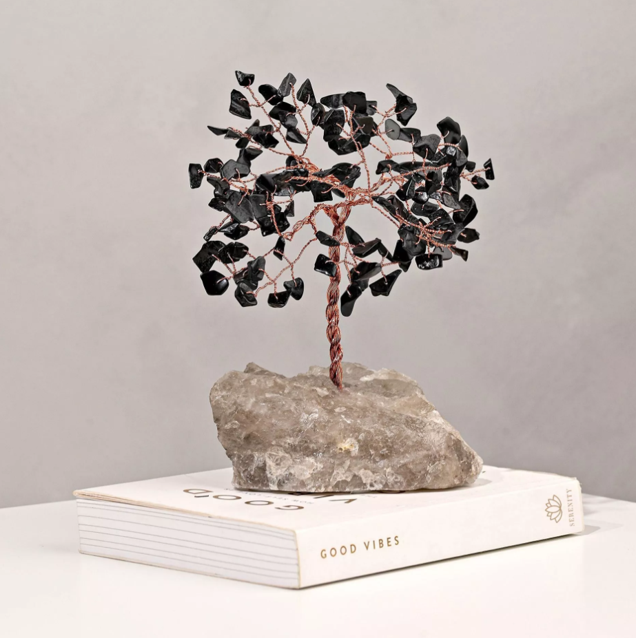 Serenity Gemstone Tree - Black Tourmaline