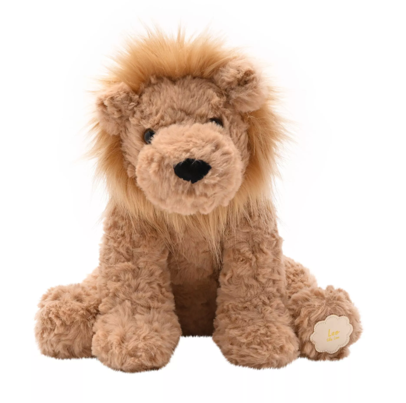 Softies Leo The Plush Sitting Brown Lion 23 cm