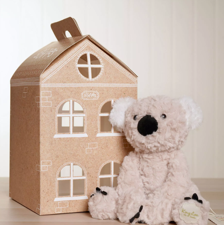 Softies Kingston The Plush Sitting Light Brown Koala Bear 22 cm
