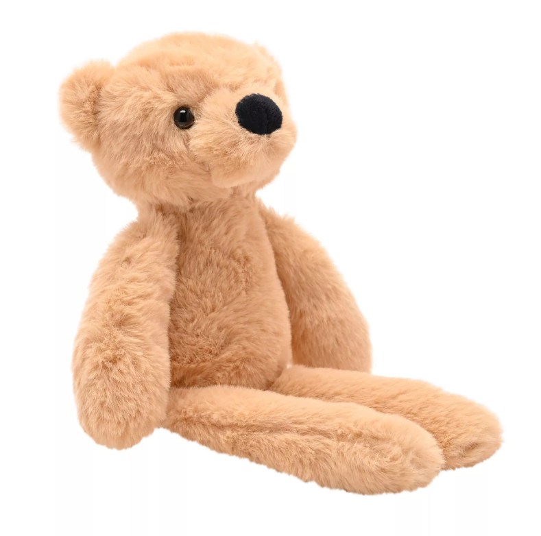 Softies Hudson The Plush Long Leg Light Brown Teddy Bear 30cm