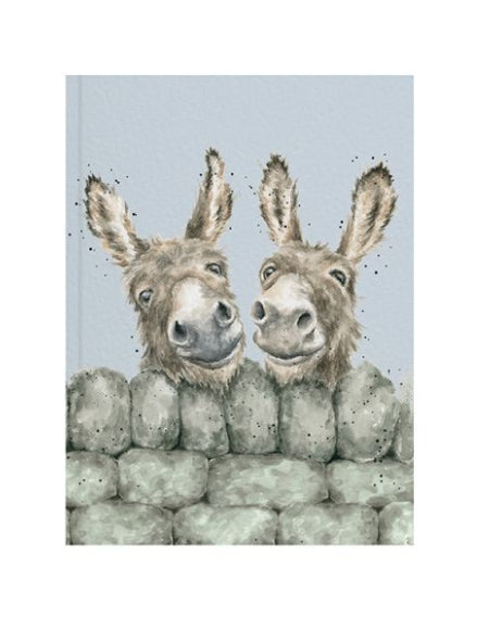 Wrendale 'Hee Haw' Donkey A6 Notebook