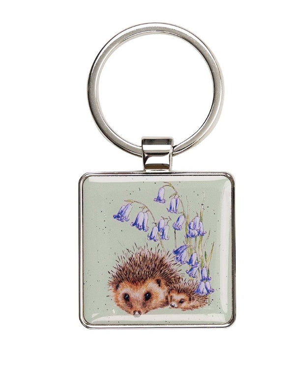 Wrendale 'Love and Hedgehugs' Hedgehog Keyring