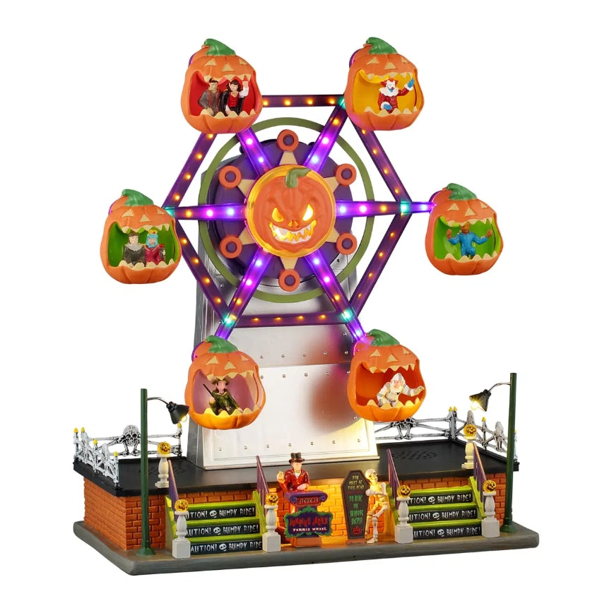 Lemax Jumping Jacks Ferris Wheel With Adaptor