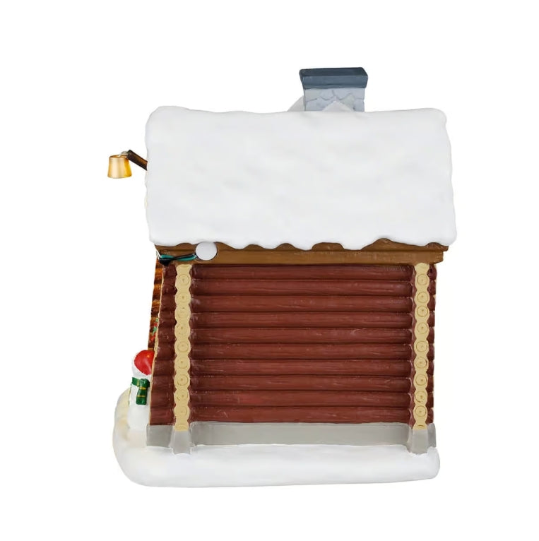Lemax Snowshoe Cabin AC Adaptable 64680