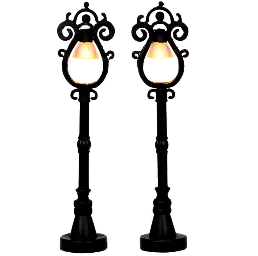 Lemax Parisian Street Lamp Set Of 2 44757