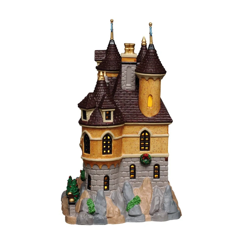 Lemax Arie's Castle With Adaptor 65561-UK