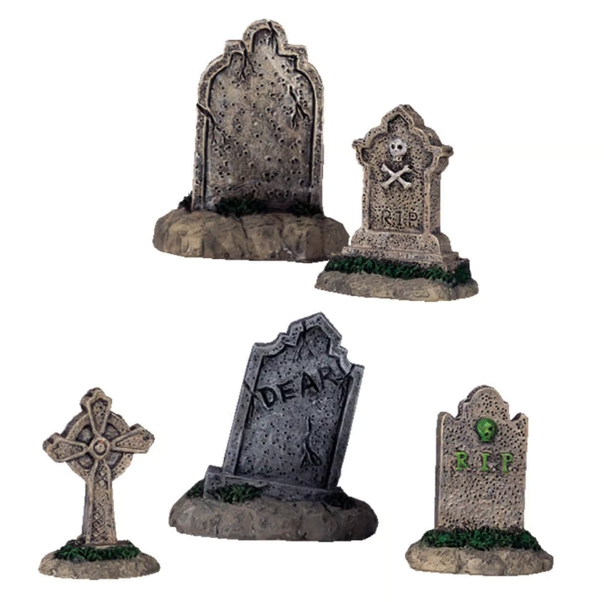 Lemax Tombstones Set Of 5 44145