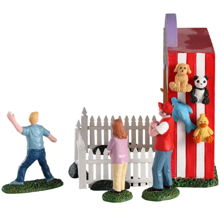 Lemax Tin Can Alley Set Of 7 93429