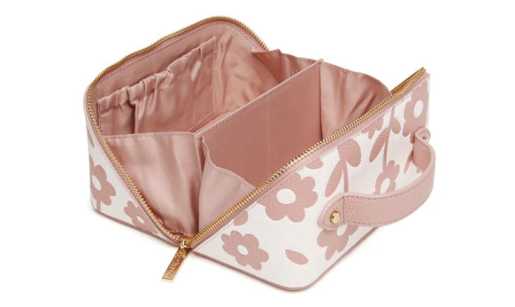 Alice Wheeler Mini Train Case Pink Floral