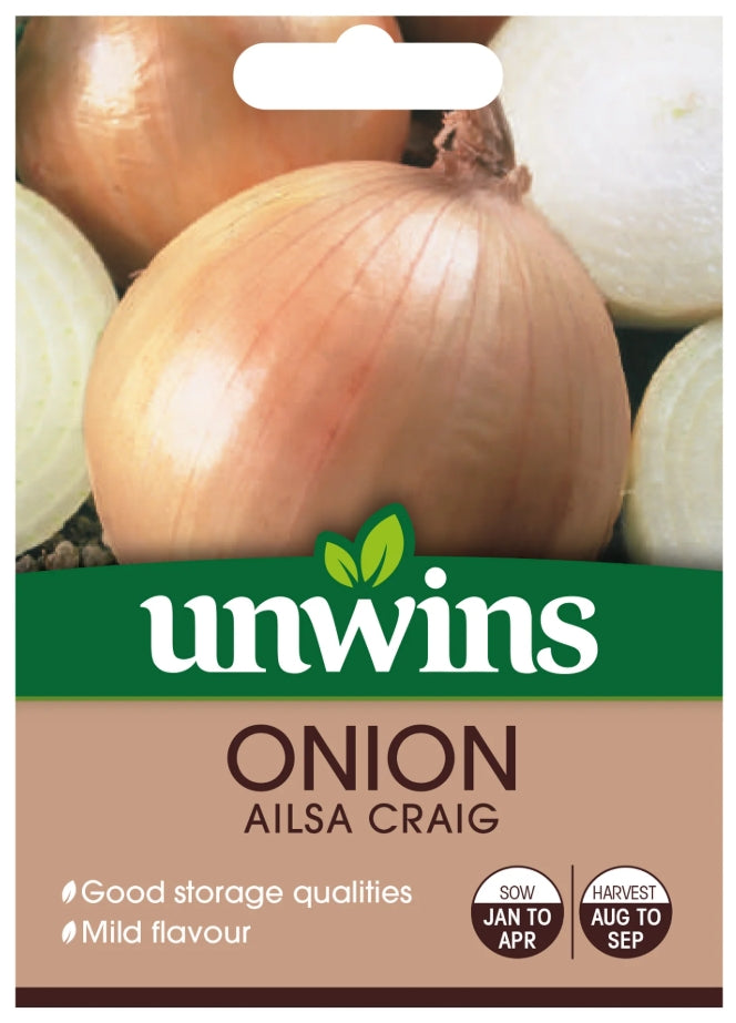 Unwins Onion Ailsa Craig Seeds