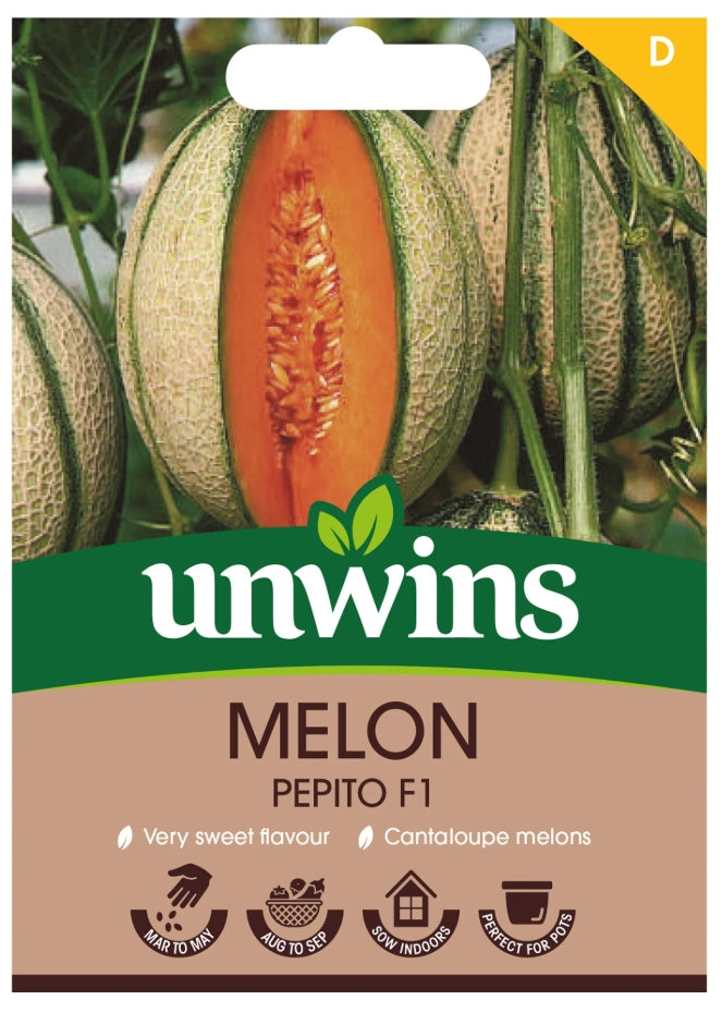 Unwins Melon Pepito F1 Seeds