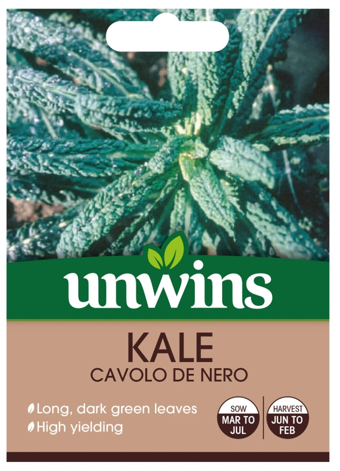 Unwins Kale Cavolo De Nero Seeds