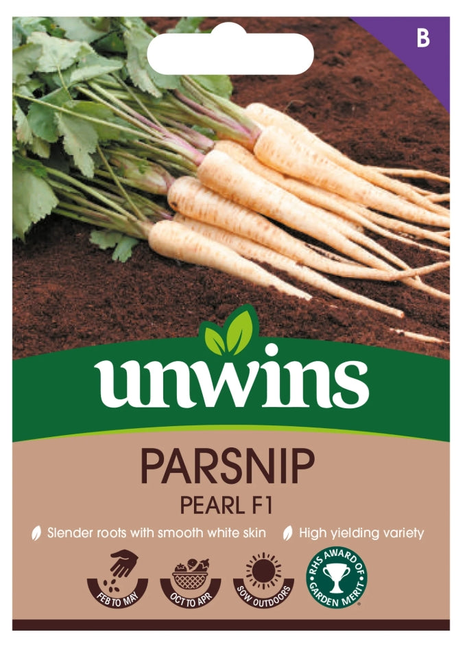 Unwins Parsnip Pearl F1 Seeds