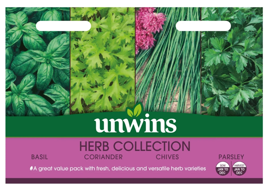 Unwins Herb Collection Pack Seeds