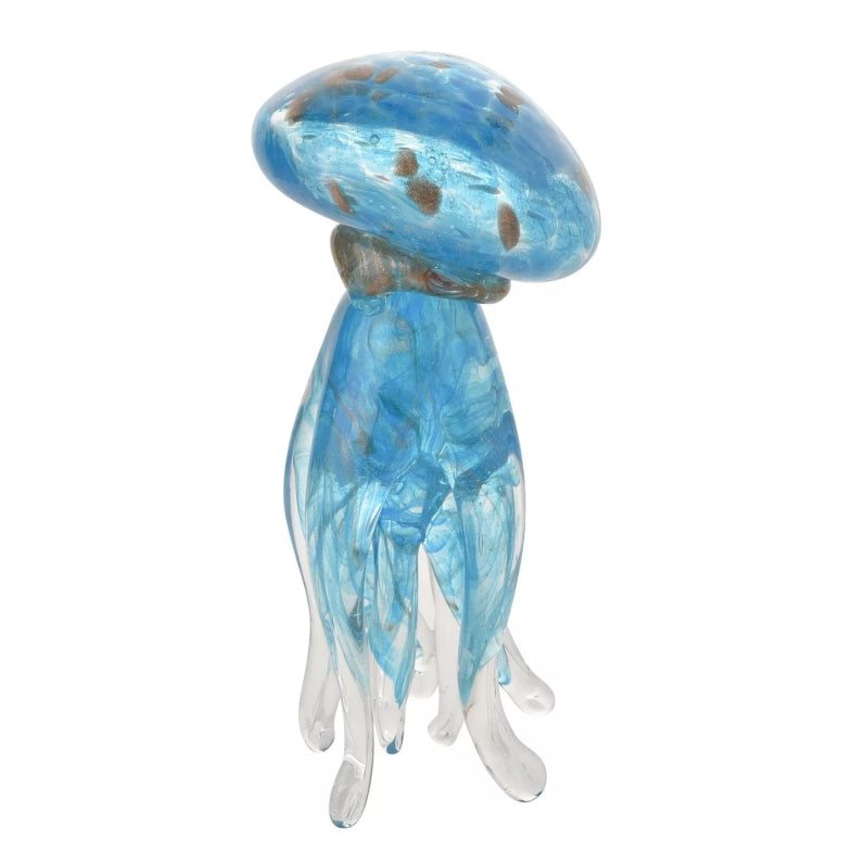 Objets D'art Glass Figurine Jellyfish