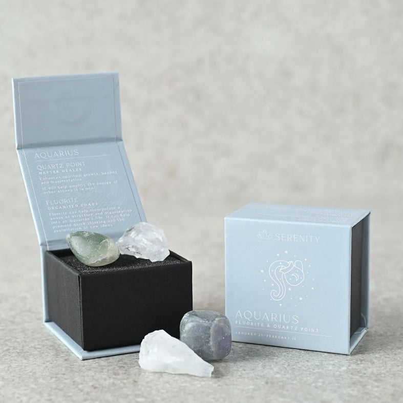 Serenity Zodiac Crystal Sets