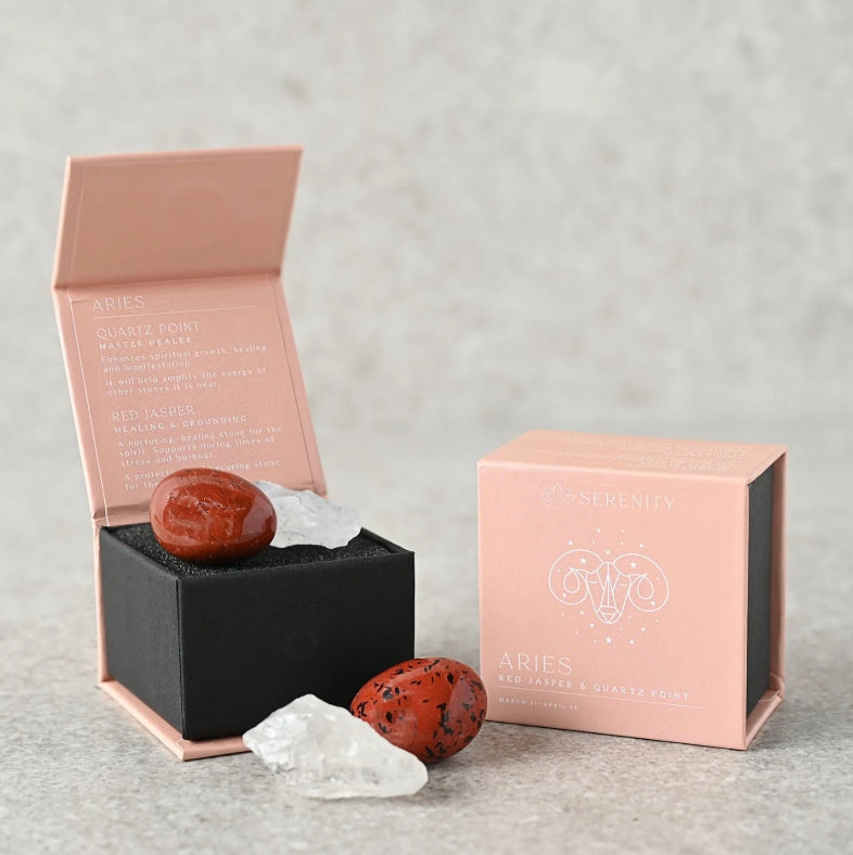 Serenity Zodiac Crystal Sets