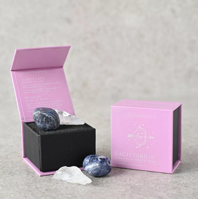 Serenity Zodiac Crystal Sets