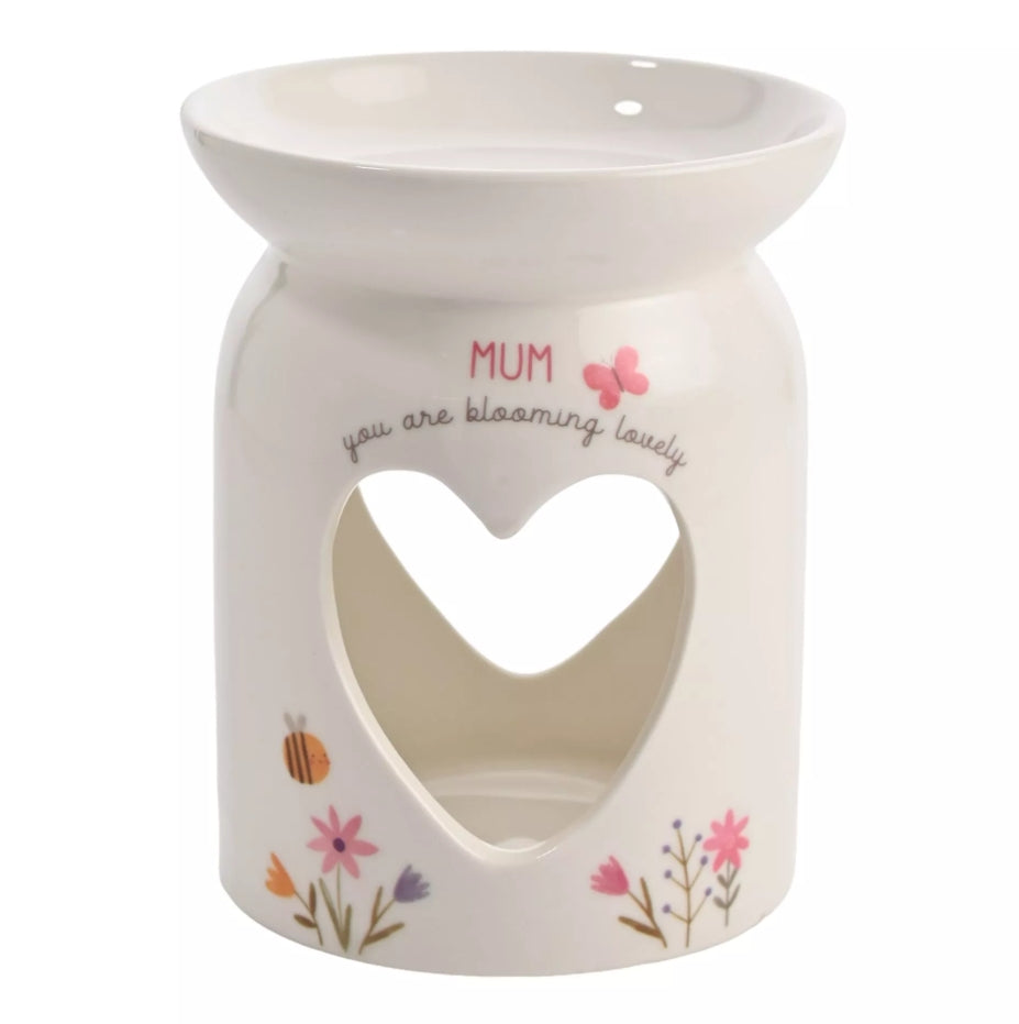 Celebrations Love Life Wax Melt Burner - Mum