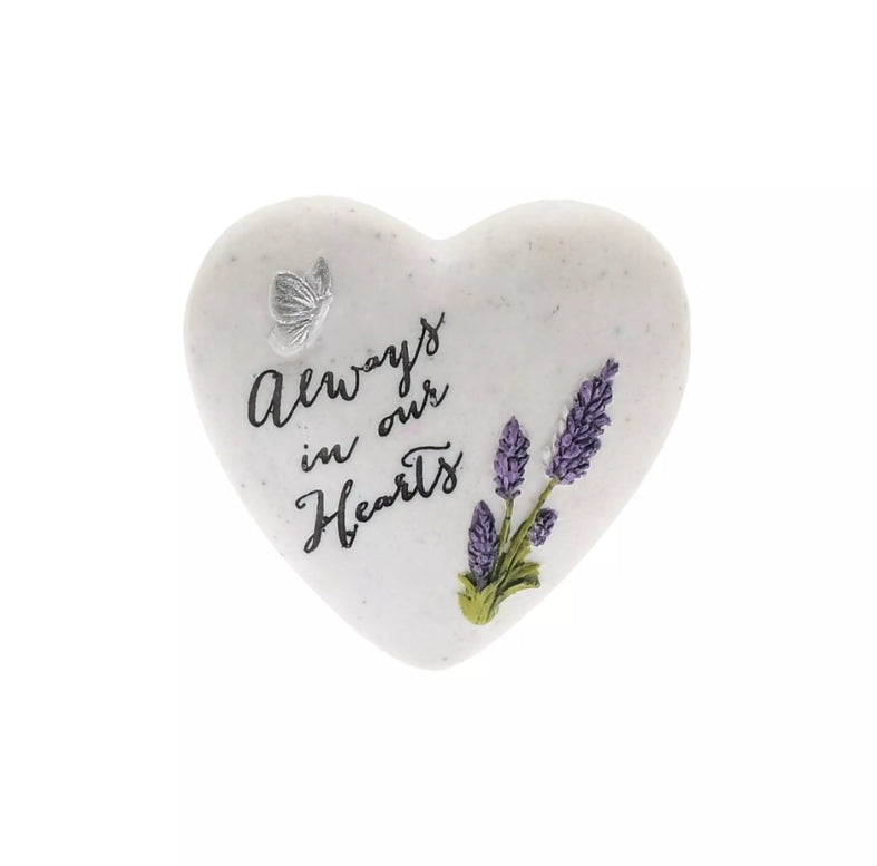 Celebrations Thoughts Of You Small Heart - Always In Our Hearts
