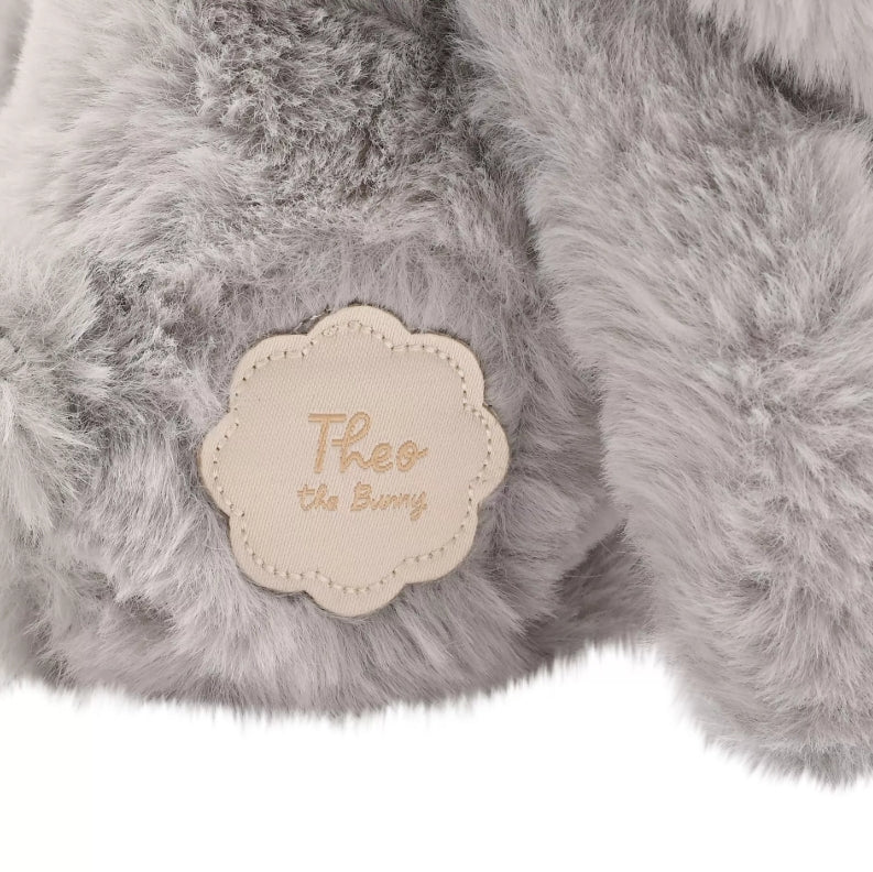 Softies Theo The Plush Long Leg Grey Bunny