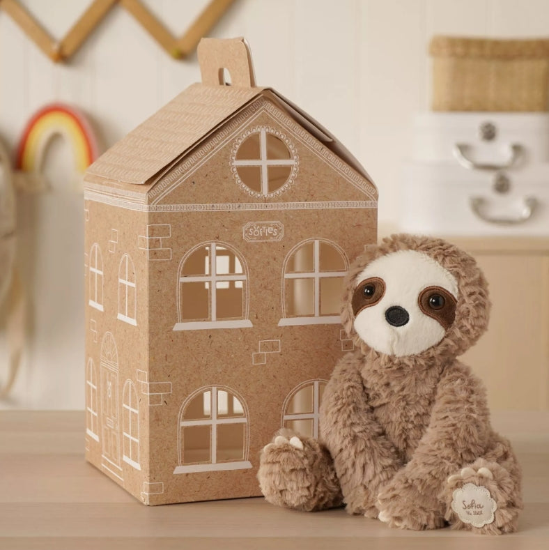 Softies Sofia The Plush Sitting Sloth 22cm
