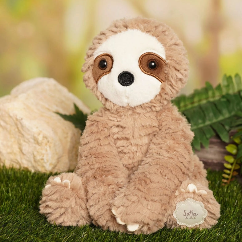 Softies Sofia The Plush Sitting Sloth 22cm