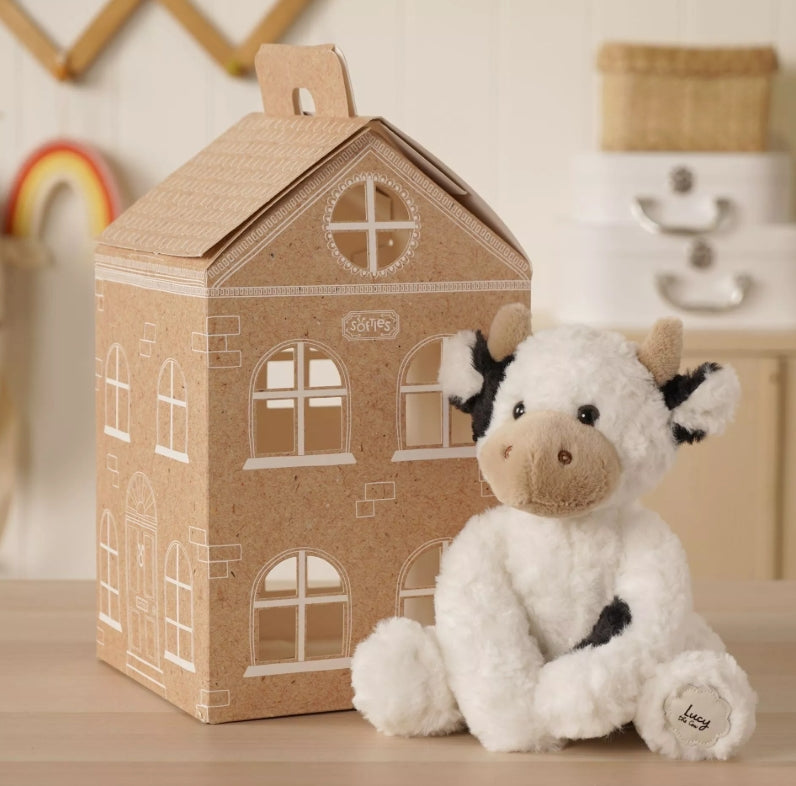 Softies Lucy The Plush Cow 23cm