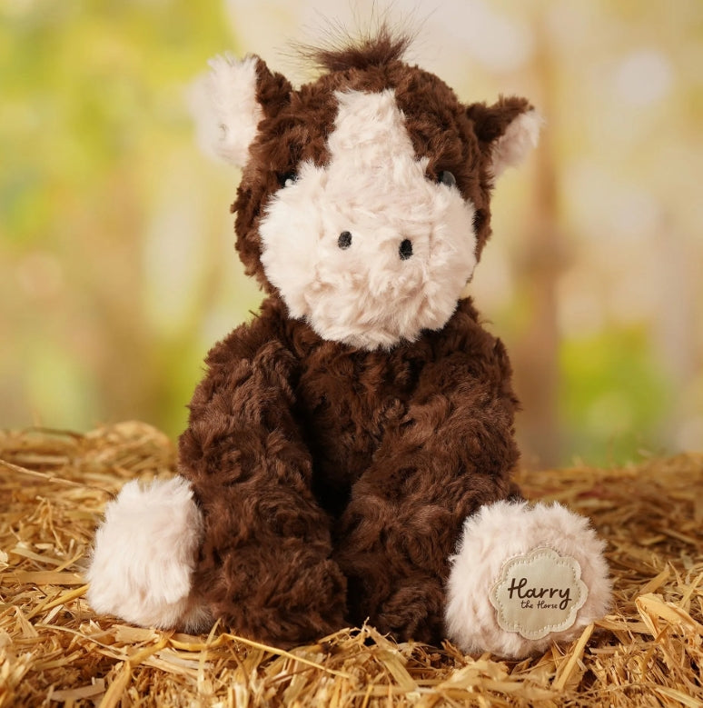 Softies Harry The Plush Sitting Horse 22cm