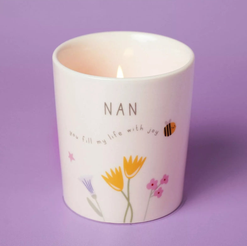Celebrations Love Life Ceramic Candle 190g - Nan