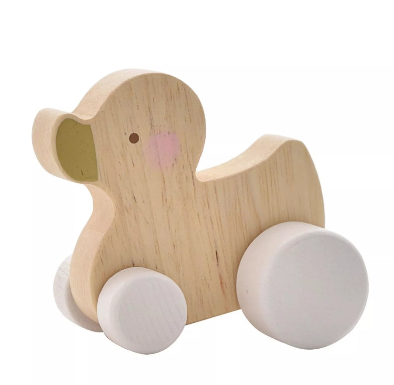 Bambino Toy Wooden Push Duck