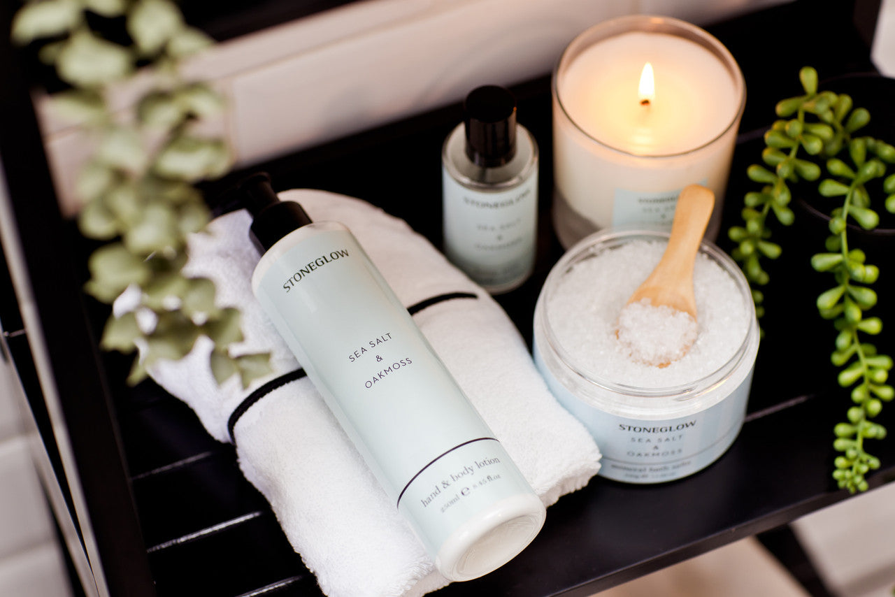 Stoneglow Sea Salt & Oakmoss Scented Hand & Body Lotion 250ml