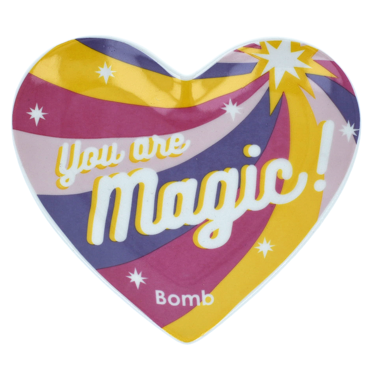 Bomb Cosmetics You Are Magic Soap Dish Heart Bubble 118mm x 100mm