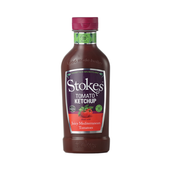 Stokes Squeezy Bottle Real Tomato Ketchup 485g