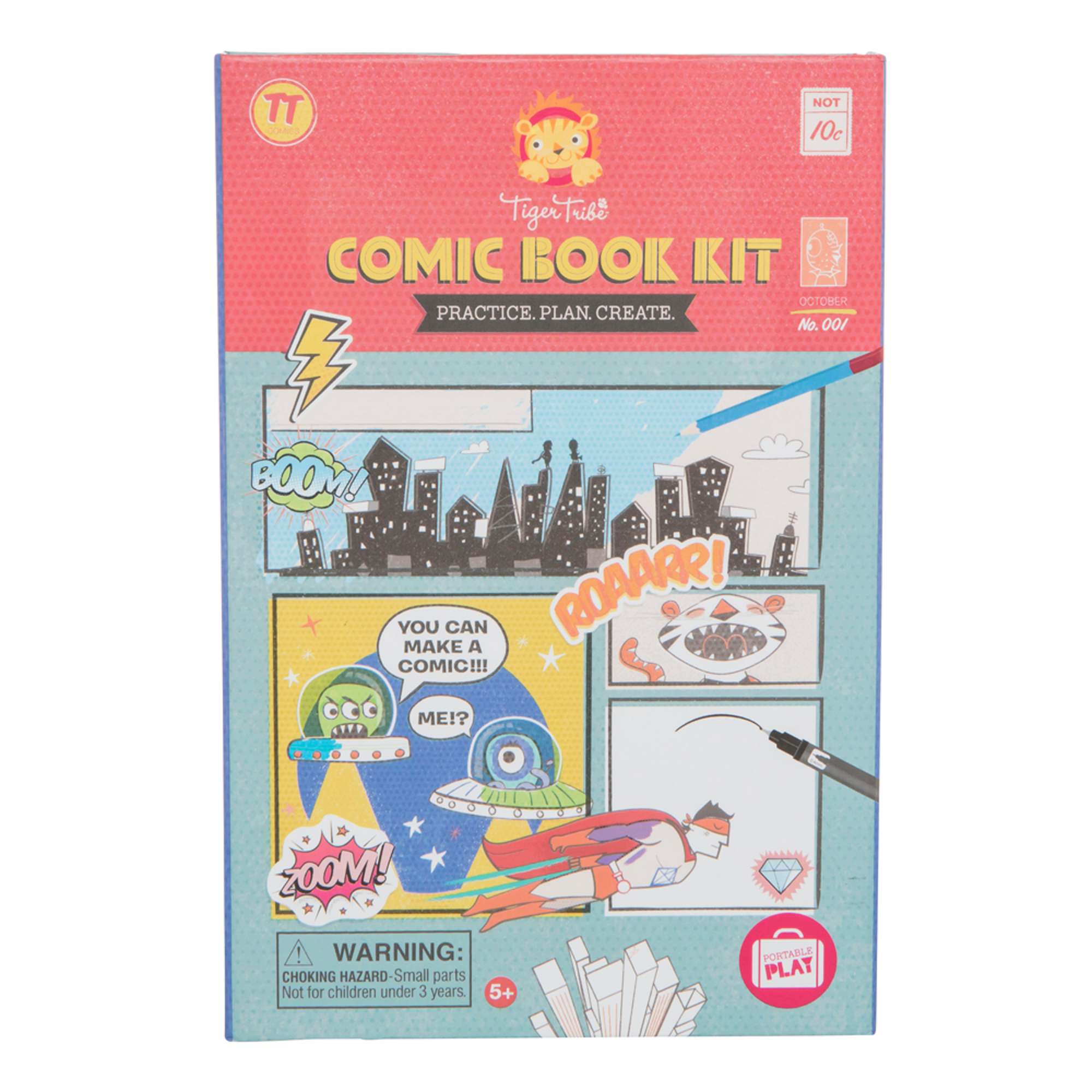 Bigjigs Comic Book Kit - Practice. Plan. Create
