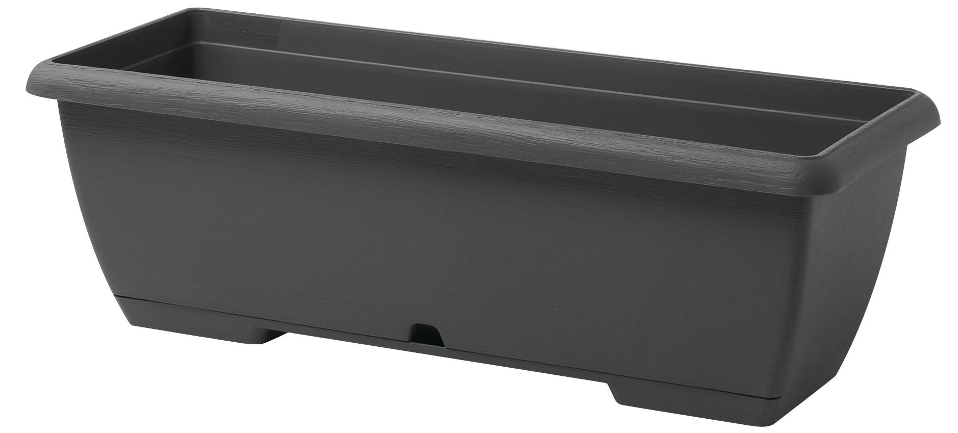 Treadstone Trough with Saucer Urban Grey 40cm