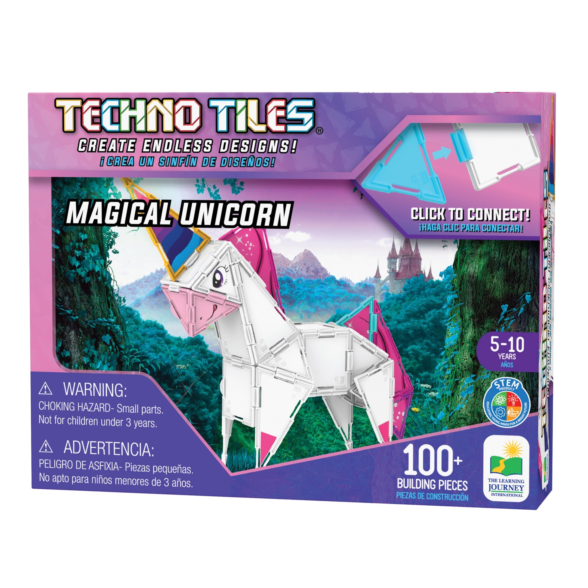 Techno Tiles Unicorn 100+ pcs