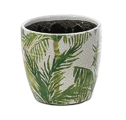 Woodlodge Vintage Green Indoor Pot