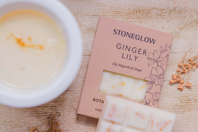 Stoneglow Botanical Wax Melt Bar Ginger Lily