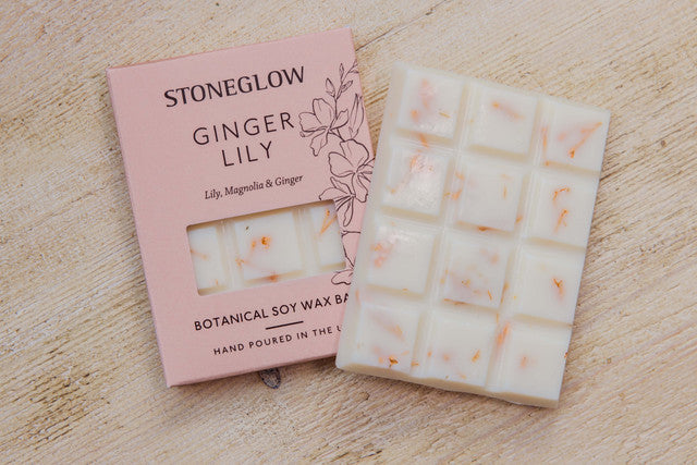 Stoneglow Botanical Wax Melt Bar Ginger Lily