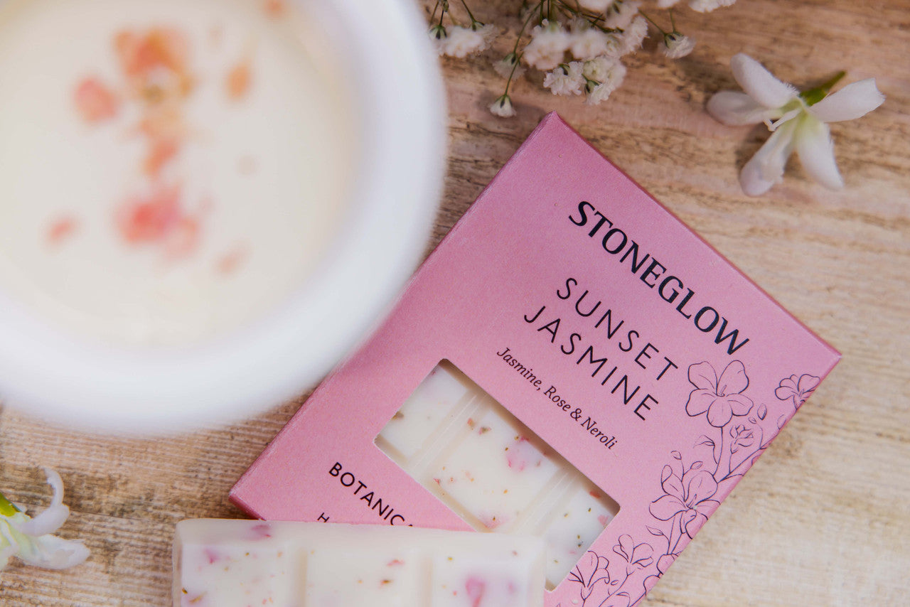 Stoneglow Botanical Wax Melt Bar Sunset Jasmine