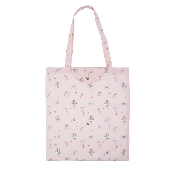 Wrendale Designs 'Oops a Daisy' Mouse Foldable Shopping Bag