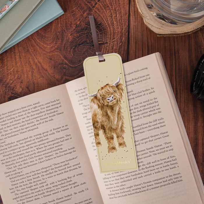 Wrendale Designs 'The Highlander' Highland Cow Bookmark