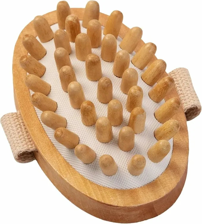 Eco Bath London Cellulite Hand Brush - Effective Cellulite Remover and Massager for Smooth, Toned Skin