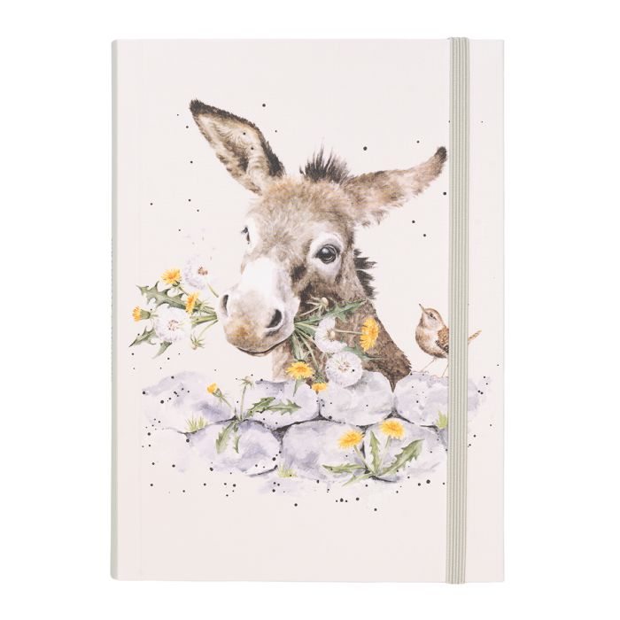 Wrendale Designs 'Fine and Dandy' Donkey Flexi Notebook